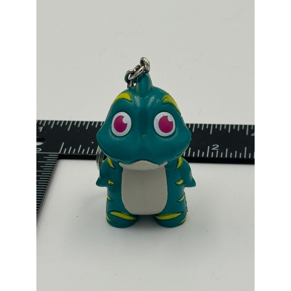 American Heart Association Finn Shark Keychain Teal Yellow Mascot AHA 2022 1.5in